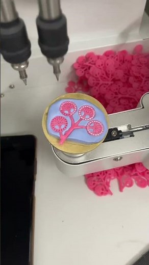 Mini Automatic Diamond Setting Machine #diamondsetting #automatic #wax #jewellery