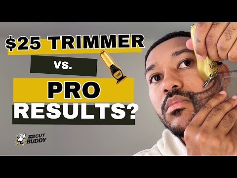 Can A $25 Walmart Trimmer Replace A Barber? | Mini Buddy Tested!