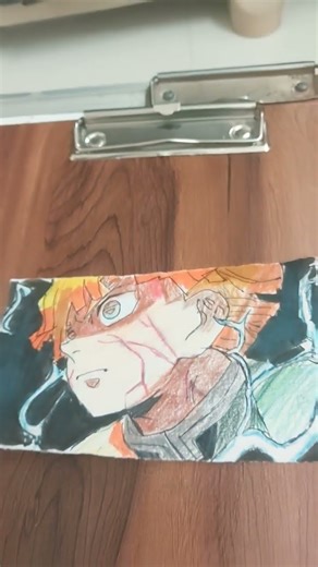 zenitsu seventh form drawing#demonslayer