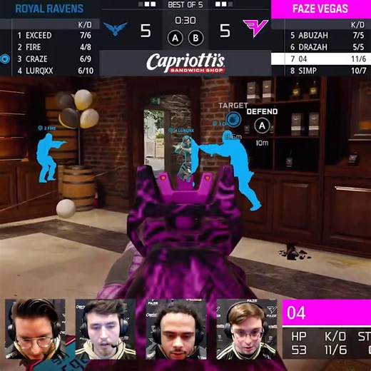 Packet Loss comms in Round 11 🧊Text ‘FAZEVEGAS’ to 50402 for exclusive FaZe and @Capriottis rewards#FaZeUp