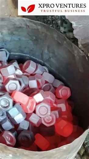 How Hex Nuts Are Made | Satisfying Process | #shorts #trending #xproventures