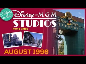 visit to DISNEY MGM Studios 1996 | home video | Backlot tour, Streets of America, Ace Ventura...
