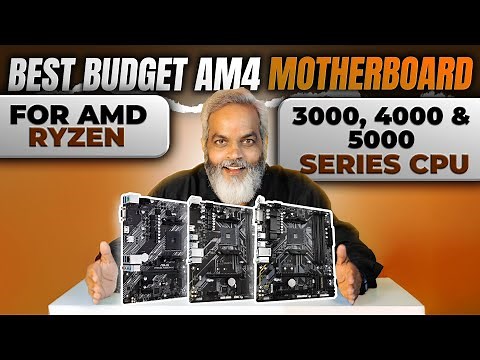 Best Budget AM4 Motherboard 🔥 Best Motherboard for AMD Ryzen 3000, 4000 & 5000 Series CPU