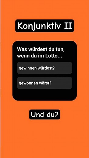 A1, A2, B1, Deutsch lernen, Deutsche Grammatik, würde, #Konjunktiv II, German grammar, exercises,