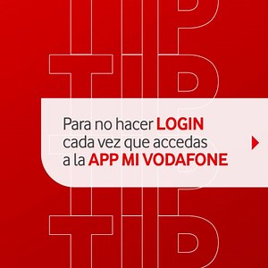 Para entrar a la App Mi Vodafone solo necesitas tu dedo ☝️ Actívalo aquí: m.vodafone.es/rrss-log-bio | Vodafone España