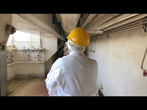 Visting Chernobyl nuclear power plant. Control room 3 and 4 + Reactor 3.
