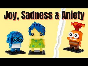 Upcoming Lego Disney Pixar: Inside Out BrickHeadz (40749)
