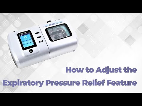 How to adjust the Expiratory Pressure Relief (EPR) Feature on the DS-6 Auto CPAP Machine