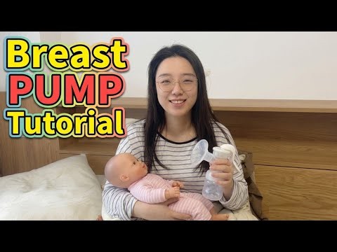 Breast Pump Tutorial For Beginners| How to Pump Breast Milk Easily & Comfortably