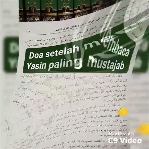 Do'a Setelah Membaca Yasin Paling Mustajab