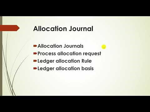 Ledger Allocation in Microsoft Dynamics 365 for Finance and Operations