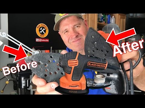 How to fix a sander platen (Platen replacement)