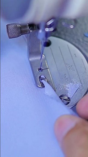 Sewing Using Rolled Hem Foot Step by Step #sewingtips #rolledhem