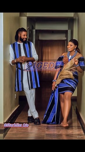 Two lovely couples dancing to igede worship song 🥰💙🖤🤍 #igedenation #starblissoje #viralreels #fypviralシ #IgedeToTheWorld #love #viral #trending | IGEDE