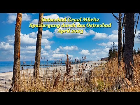 Graal Müritz - Spaziergang durch das Ostseebad - April 2023