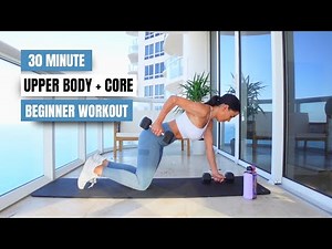 DAY 2 BIKINI SCULPTING CHALLENGE FOR BEGINNERS | UPPER BODY + CORE WORKOUT FROM HOME