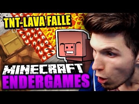 TNT-LAVA FALLE & "EDGAR" KIT ✪ MINECRAFT ENDERGAMES