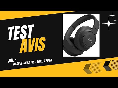 🥇 JBL - Wireless Headphones - Tune 770NC - Test & Review (2025)