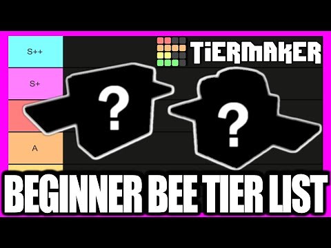 DETAILED BEGINNER BEE TIER LIST (With Timestamps) | ROBLOX BEE SWARM SIMULATOR XNOSE GUIDE