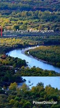 Explore the 10th longest River in the world: Amur-Argun River system #river #amur_Argun_river