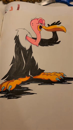 Day 26 of my Ink-tober challenge. This is Beaky Buzzard | James Graham at Narroway Arts