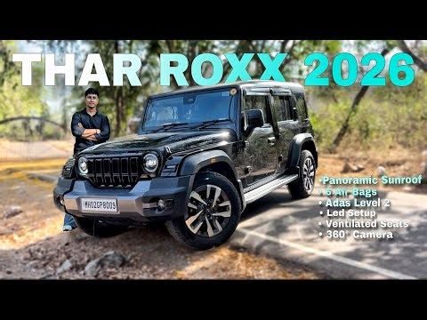 Mahindra Thar Roxx Detailed Review|| 2026 model #tharrox #mahindrathar #honestreview