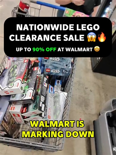Nationwide LEGO Clearance — Up to 90% Off 🚨🧱 There’s a nationwide LEGO clearance happening right now — up to 90% off 🚨 Most stores still show full price, so you HAVE to scan to see the real deal. We post daily LEGO, Walmart, and clearance flip leads you can buy and resell for profit 💰 👉 Follow comment “LEGO” and I’ll send you an invite to our group. #legoclearancefinds #hiddendeals #nationwideclearance #legoresell #clearancefinds #walmarthiddenclearance #store #retailprice #resellfinds #res
