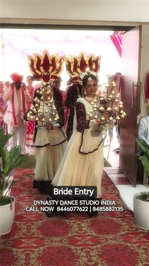 Bride Entry | DYNASTY DANCE STUDIO INDIA | Kudmayi #brideentrydance #bride
