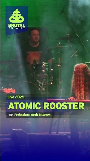 Atomic Rooster - Live from Brutal Assault 2025 #brutalassault #festival