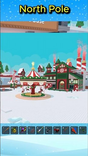 North Pole Update! 🎅 | SaB New Map + Festive Lucky Blocks
