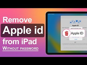iPad Magic: Remove Apple ID Without a Password [2023]