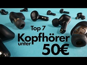 Die 7 BESTEN Bluetooth Kopfhörer unter 50€ [Vergleich 2021]