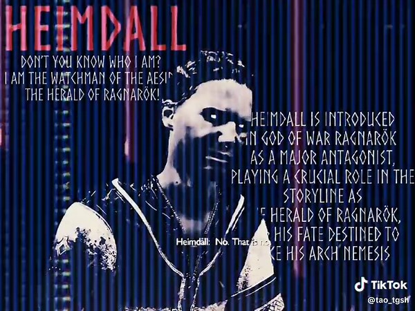 Heimdall's Death Edit in God of War