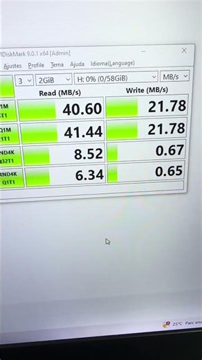 Velocidade de transferência Kingston Kyson 64GB