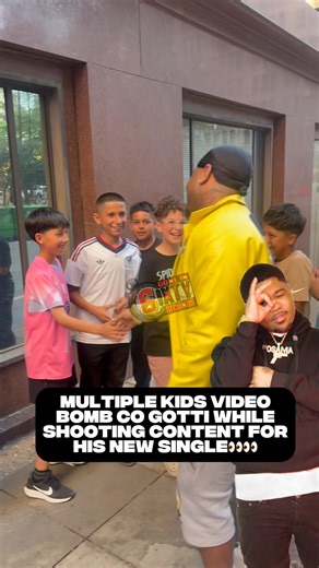 Mo3 lil brother Co Gotti was video bomb by kid while shooting content for his upcoming single