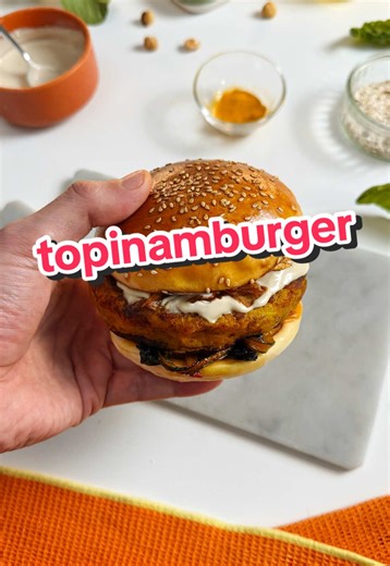 Topinamburger: Ricetta Vegana Colorata per il Veganuary