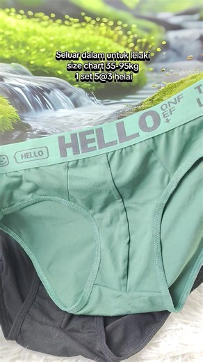 Men's Underwear Size Chart and Styles