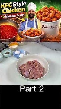 10 Min Crispy Chicken 😍 KFC Style at Home 🔥