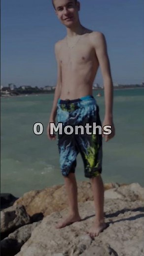 Skinny to muscle - 0 to 12 Months Transformation