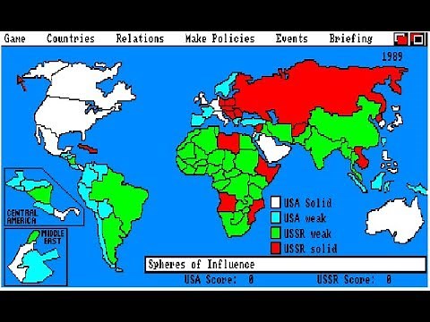 Balance of Power 1985 [Amiga] - Tedious Retro Gamer