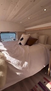 2.3K views · 72 reactions | This skoolie has it ALL!  A washing machine, rooftop deck, massive kitchen, huge bed, and a stunning and cohesive interior design! Job well done @the.queen.beep (IG) —  IG @the.queen.beep | Van Clan | Facebook