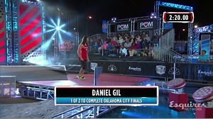 240K views · 5.3K reactions | The new Flying Squirrel obstacle couldn't hold Daniel Gil back at Stage 1 of the National Finals! | Ninja Warrior | Facebook