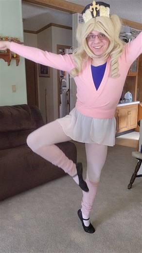 Ackley Attack TV on Instagram: "Still wonderful to see Barbara practicing her Ballet dancing as always. 😉❤️👍🩰 Royal Blue Ballet Leotard by @capezio White Dance Tights bought at @discountdance Black Ballet slippers by Bloch Wig by @fmanime Wrap Skirt, Leg Warmers and Wrap Sweater bought off of @amazon #genshinimpact #cosplay #barbara #ballet #balletcosplay"