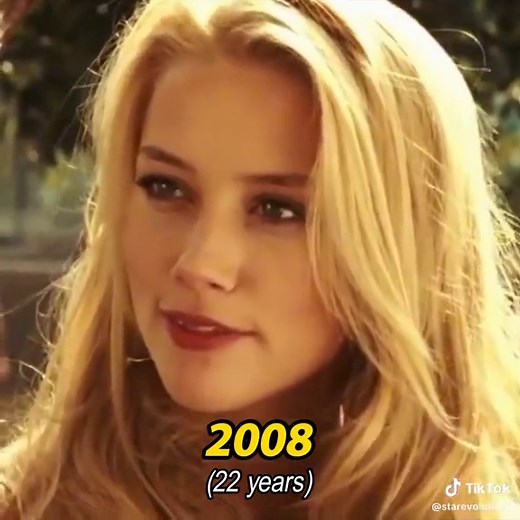 Amber Heard through the years #amberheard #evolutionchallenge #throughtheyears #fyp
