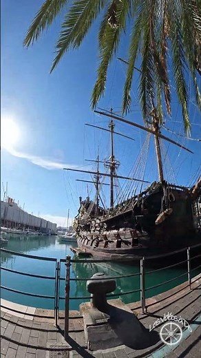 Galion du XVIIeme siècle, Genova, Italie