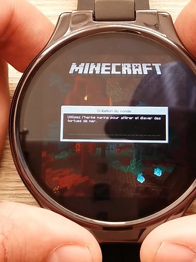 Minecraft On Kospet Prime 2 Smartwatch Android 10 4GB 64GB 4G LTE #smartwatch #watch #kospet #gaming #minecraft #fyp #foryou #foryoupage #tiktokindia
