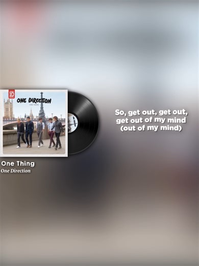 One Thing #onedirection#1D#onething#song #music #lyrics #spotify