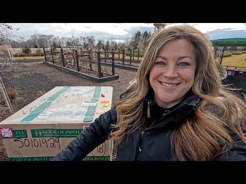 Forcing Rhubarb, Greenhouse Chores & Flower Bed Cleanup! 🪴🌱🌿 // Garden Answer