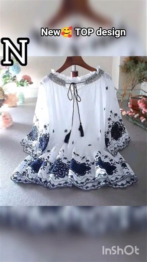 New latest top design ideas for women with name letter 💥💫