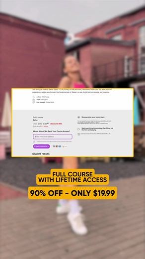  The program of the course: Lesson 1. Salsa basic in place &...